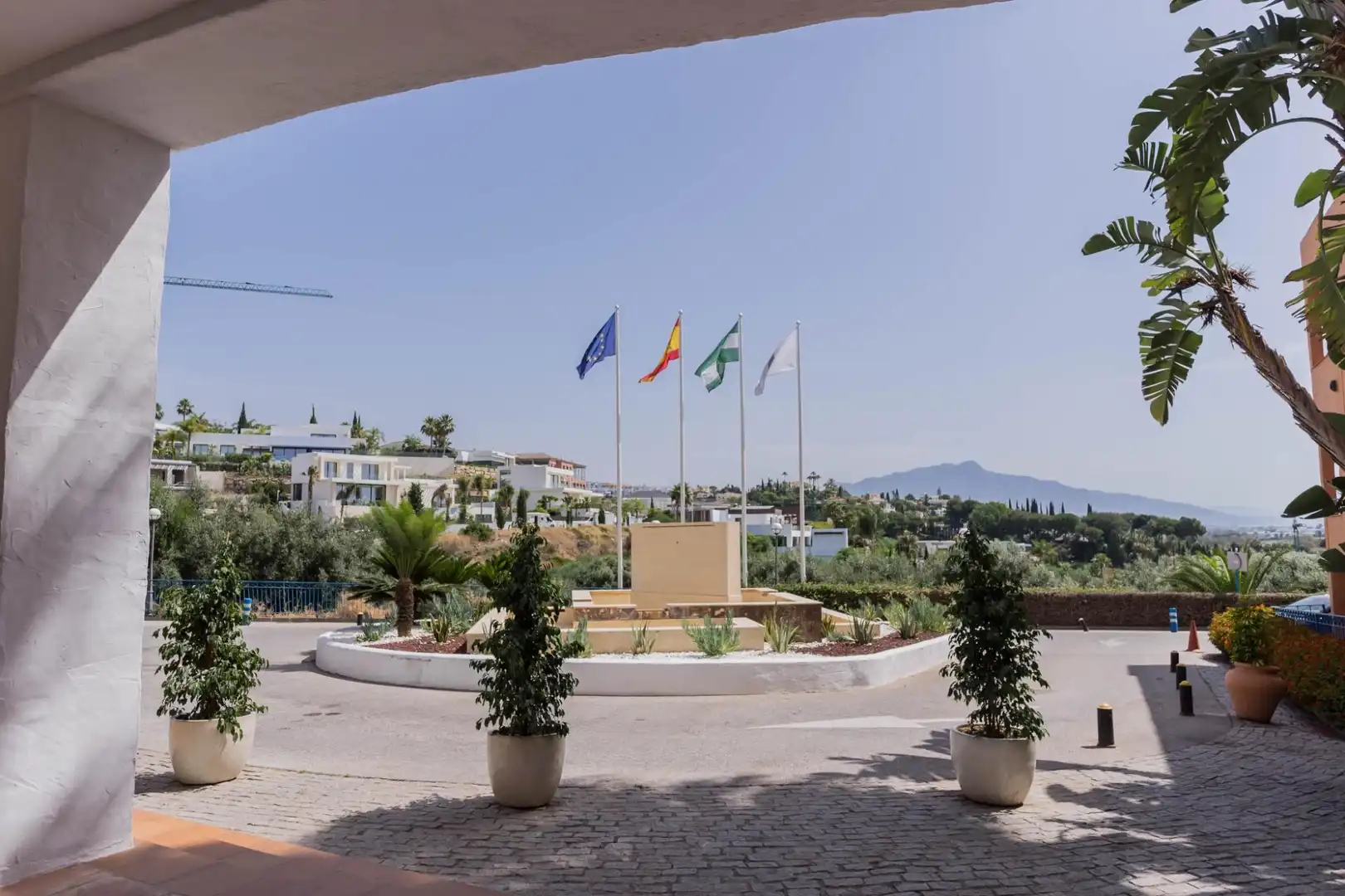 Terrace of Flat for sale in Benahavís  with Air Conditioner, Heating and Private garden