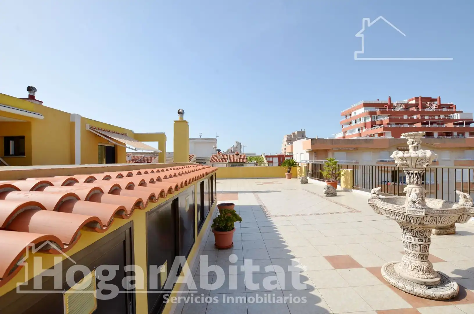 Terrace of Attic for sale in Tavernes de la Valldigna  with Terrace, Storage room and Furnished