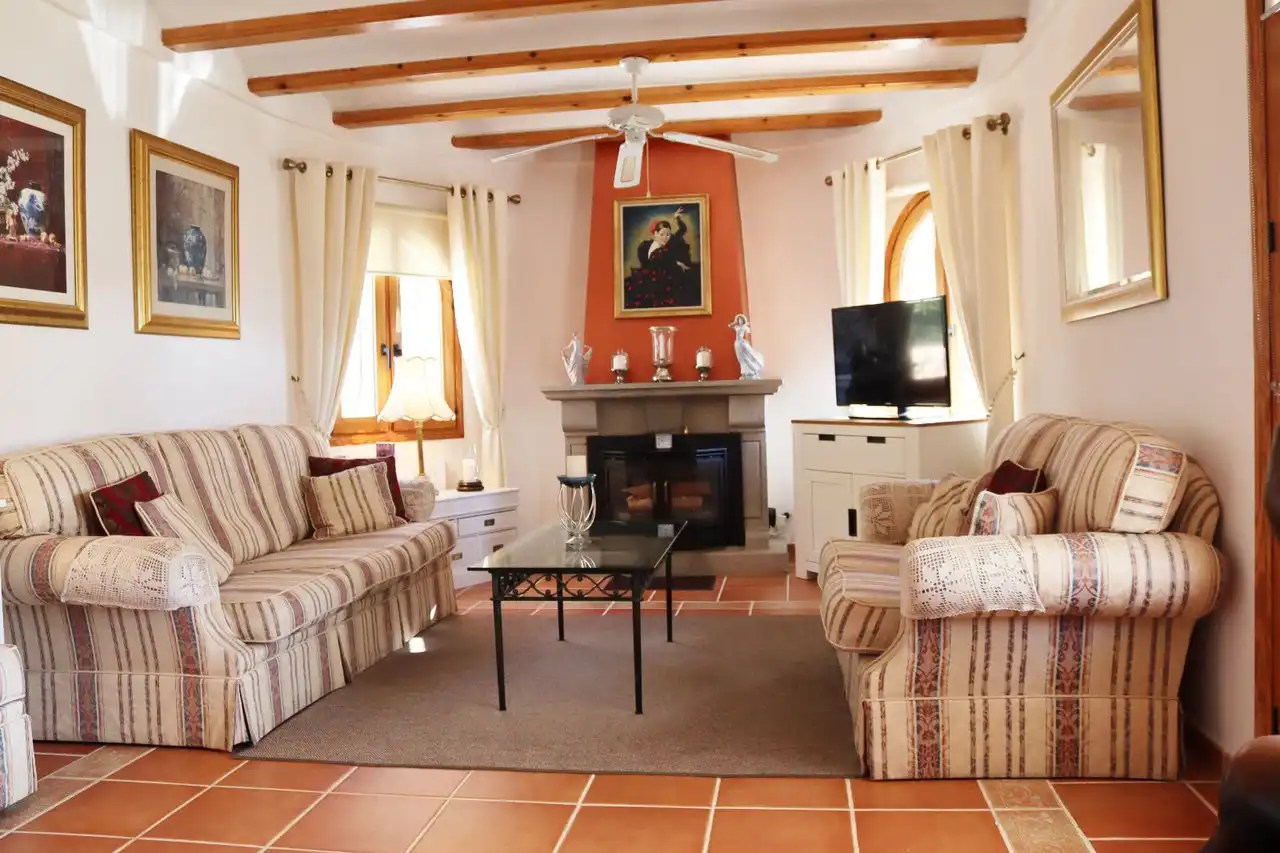 Sala de estar de Casa o chalet en venta en Benigembla
