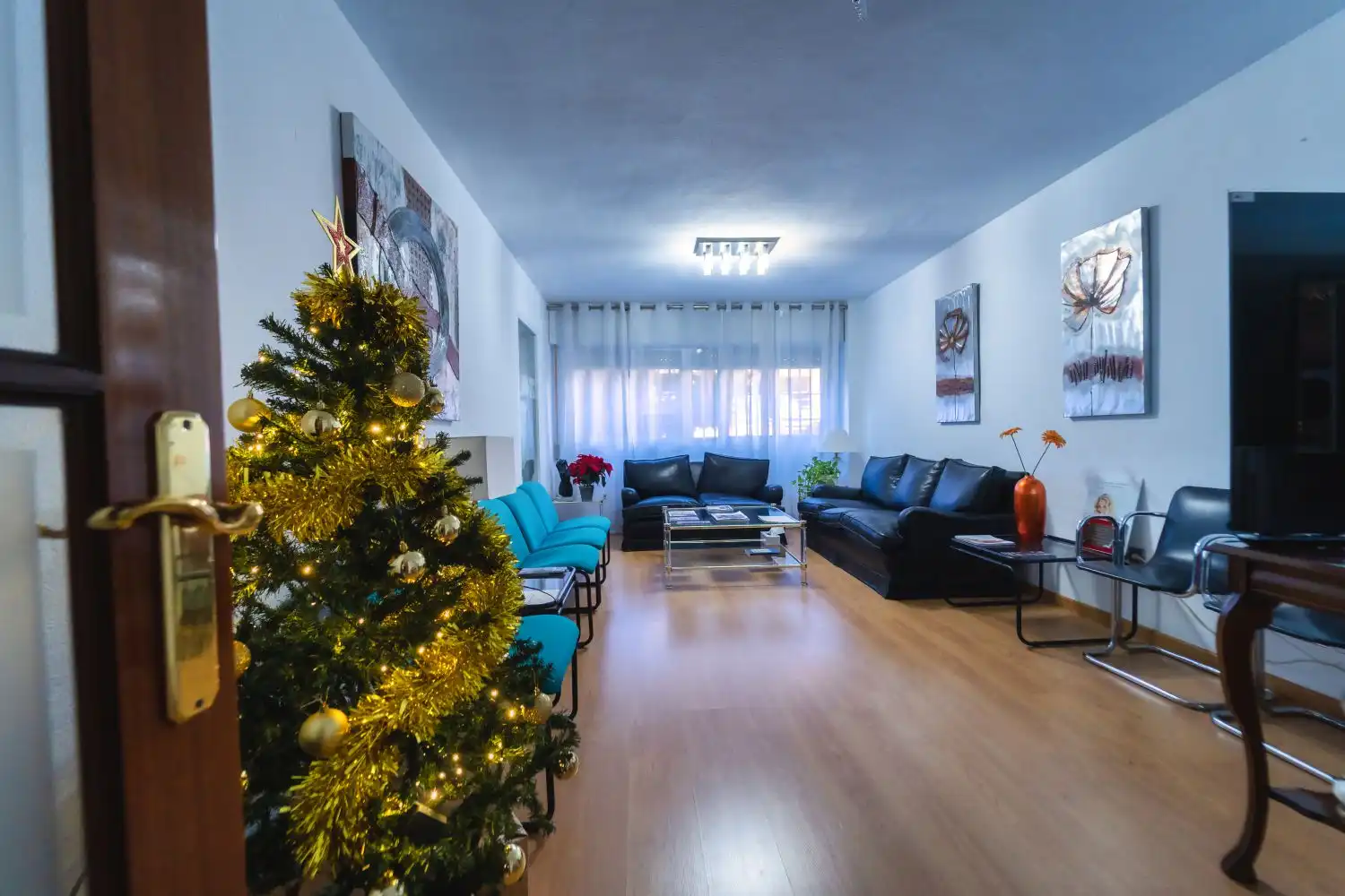 Sala de estar de Piso en venta en Sevilla con Aire acondicionado y Terraza