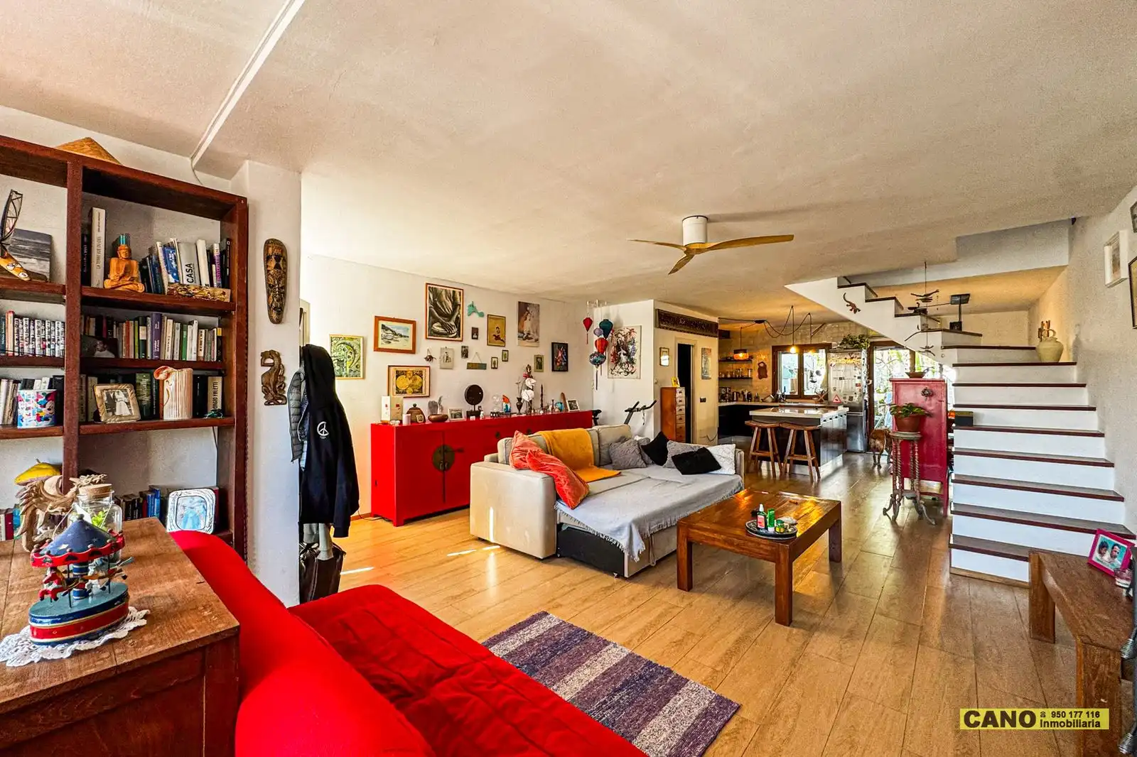 Living room of Houses for sale in Níjar  with Air Conditioner, Heating and Terrace