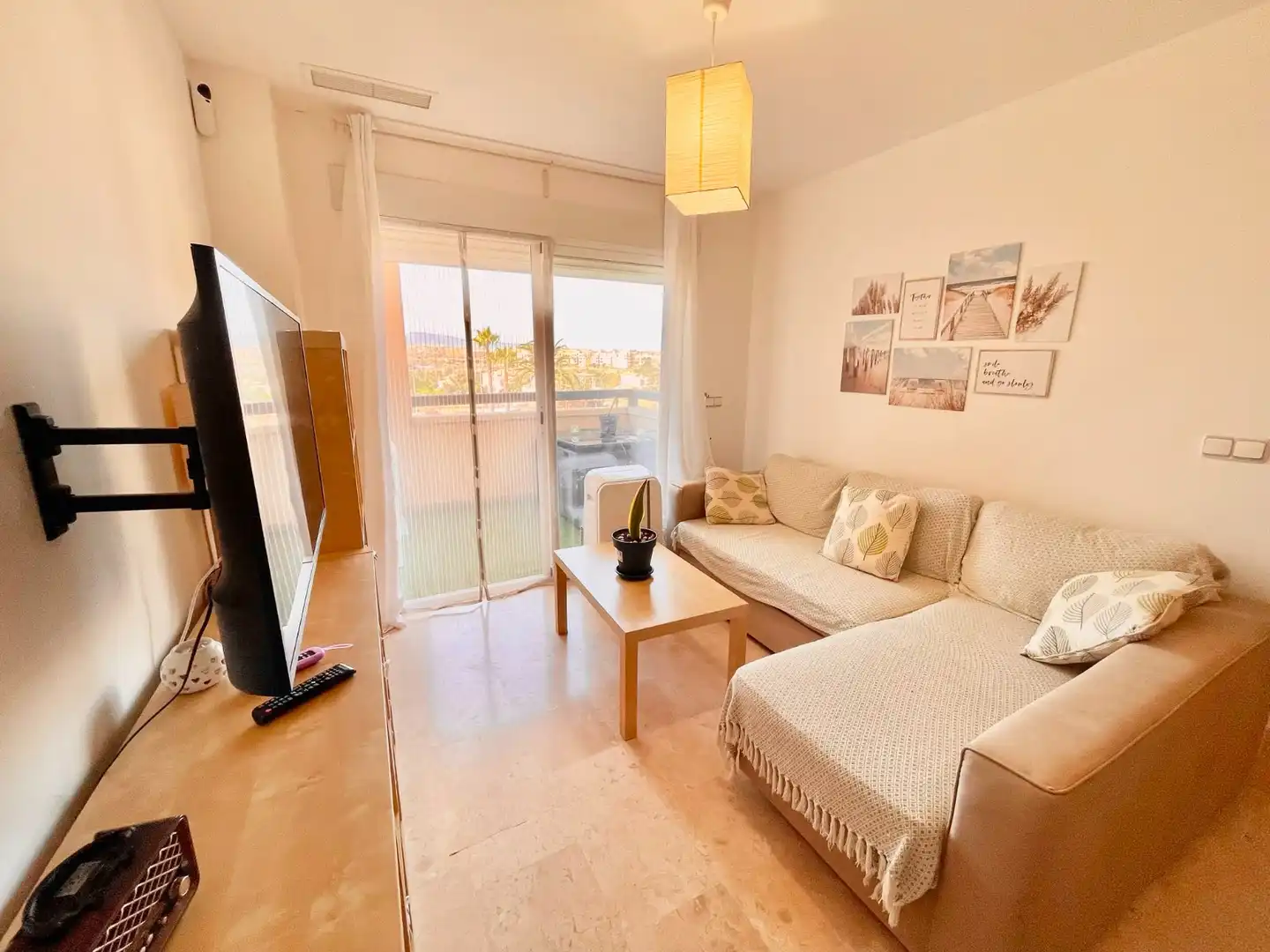 Wohnzimmer von Wohnungen zur Miete in Murcia mit Heizung, Terrasse und Schwimmbad