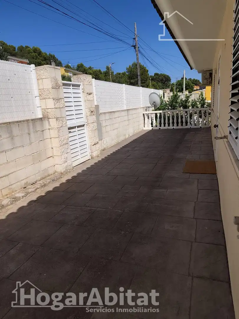 Terraza de Casa o chalet en venta en Torrent con Aire acondicionado, Calefacción y Jardín privado