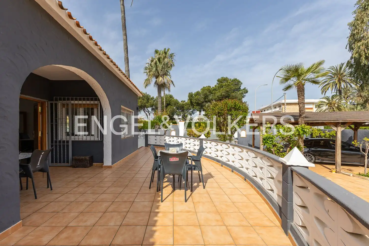 Terraza de Casa o chalet en venta en Dénia con Aire acondicionado, Calefacción y Jardín privado