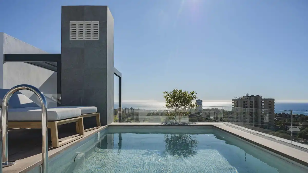 Piscina de Casa adosada en venda en Marbella amb Terrassa i Piscina