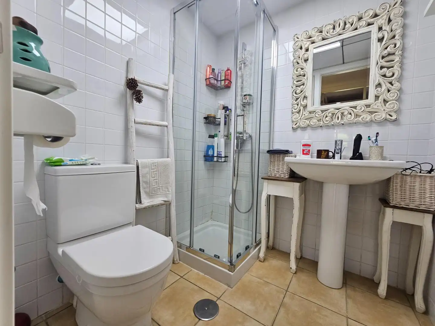 Bany de Casa o xalet en venda en Murcia amb Aire condicionat, Terrassa i Moblat