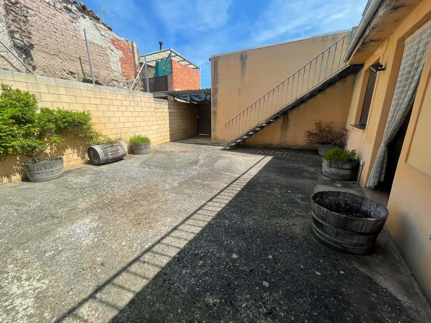 Terrassa de Casa adosada en venda en Bergasa amb Aire condicionat, Calefacció i Jardí privat