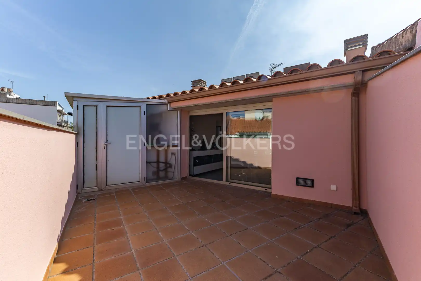 Terrace of Duplexes for rent in Mataró  with Air Conditioner, Heating and Parquet flooring