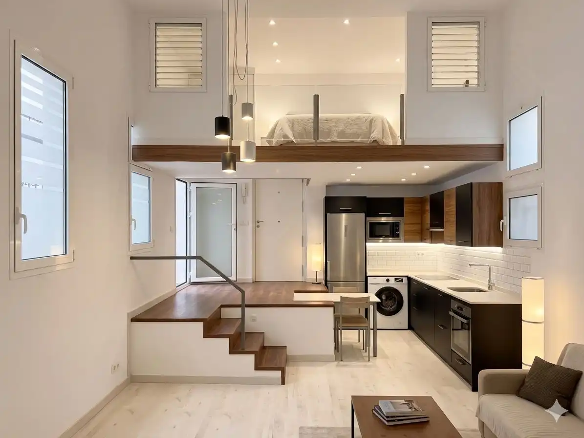 Cocina de Piso en venta en Madrid con Aire acondicionado, Calefacción y Jardín privado