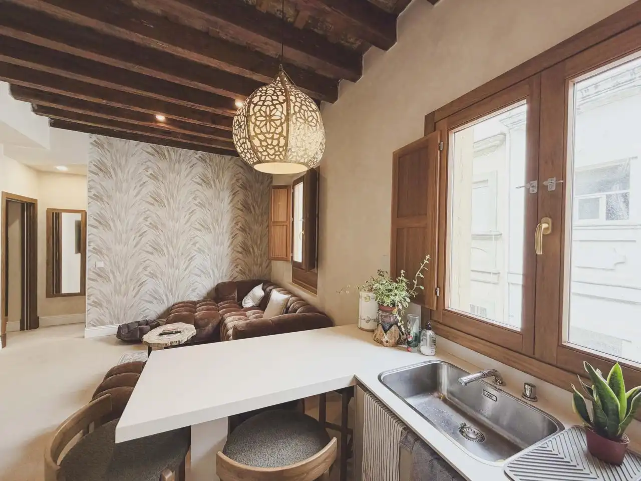 Cocina de Ático en venta en Cádiz con Aire acondicionado, Calefacción y Terraza