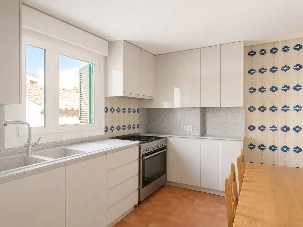 Cocina de Casa adosada en venta en Sa Pobla con Aire acondicionado, Jardín privado y Terraza