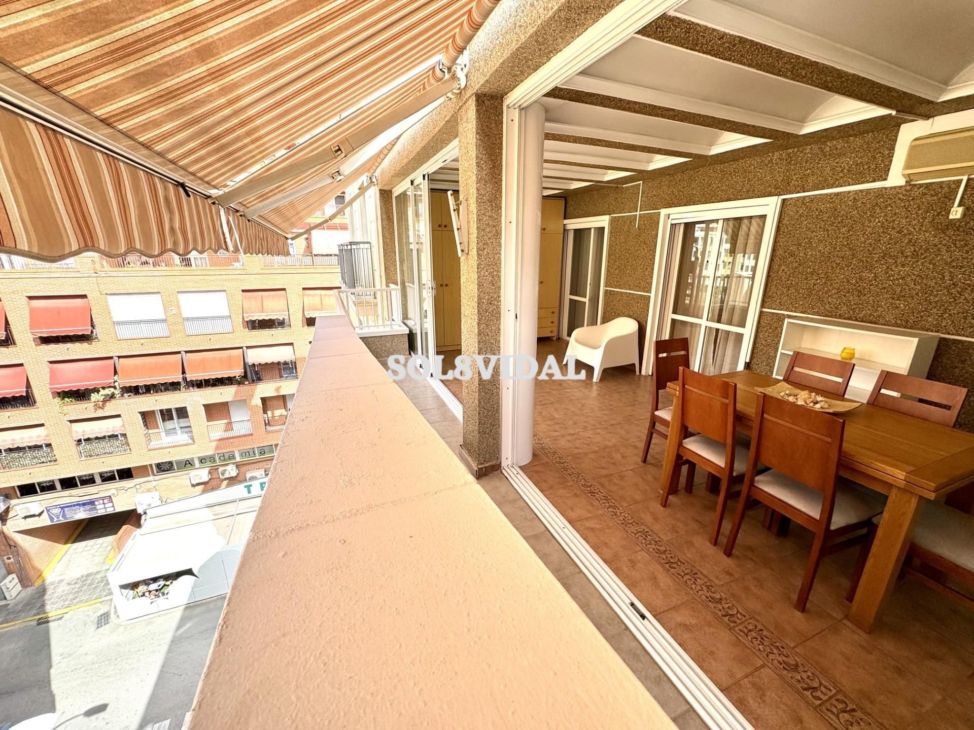 Balcony of Attic to rent in Orihuela  with Air Conditioner, Heating and Terrace