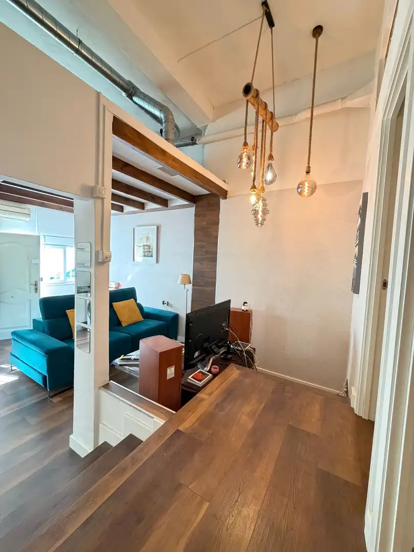 Sala d'estar de Casa o xalet en venda en Málaga amb Aire condicionat