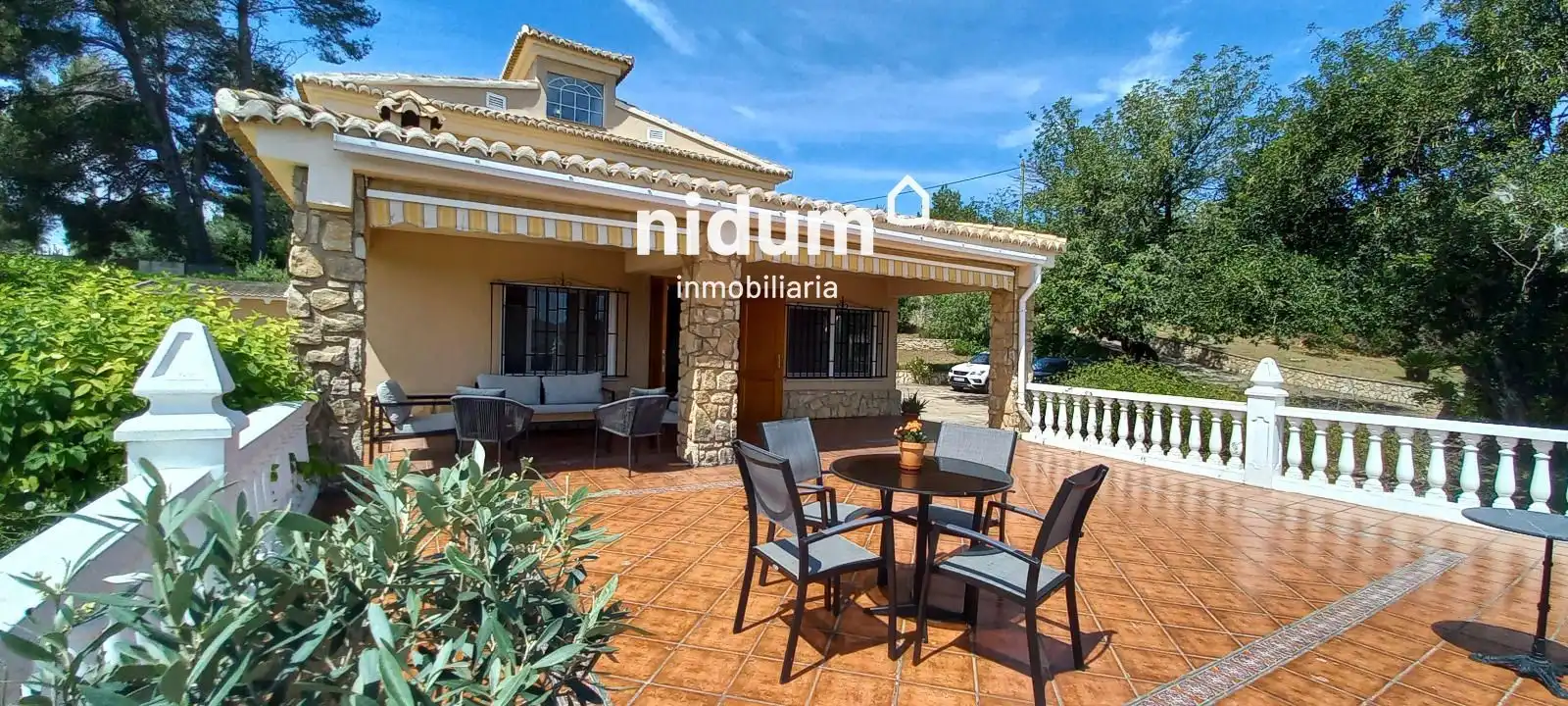 Terrasse von Haus oder Chalet zum Verkauf in Xàtiva mit Abstellraum und Schwimmbad