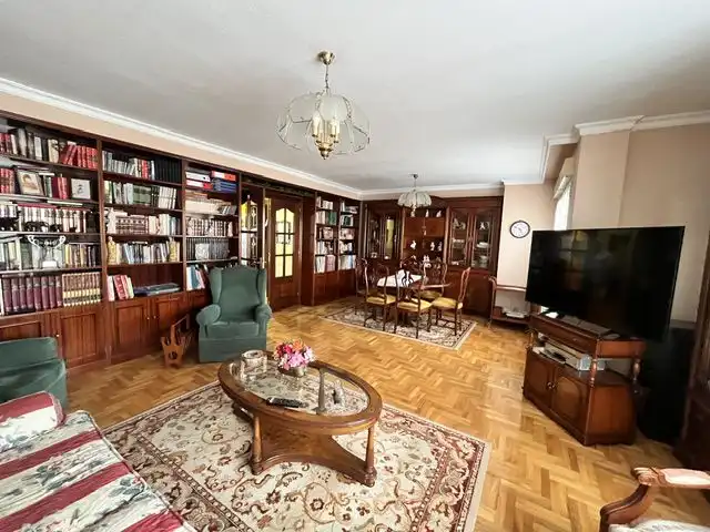Wohnzimmer von Wohnung zum Verkauf in Gijón  mit Heizung, Parkett und Terrasse