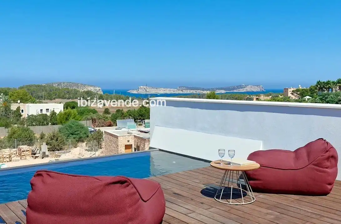 Xalet amb piscina en venda a Cala Comte, imagen 6