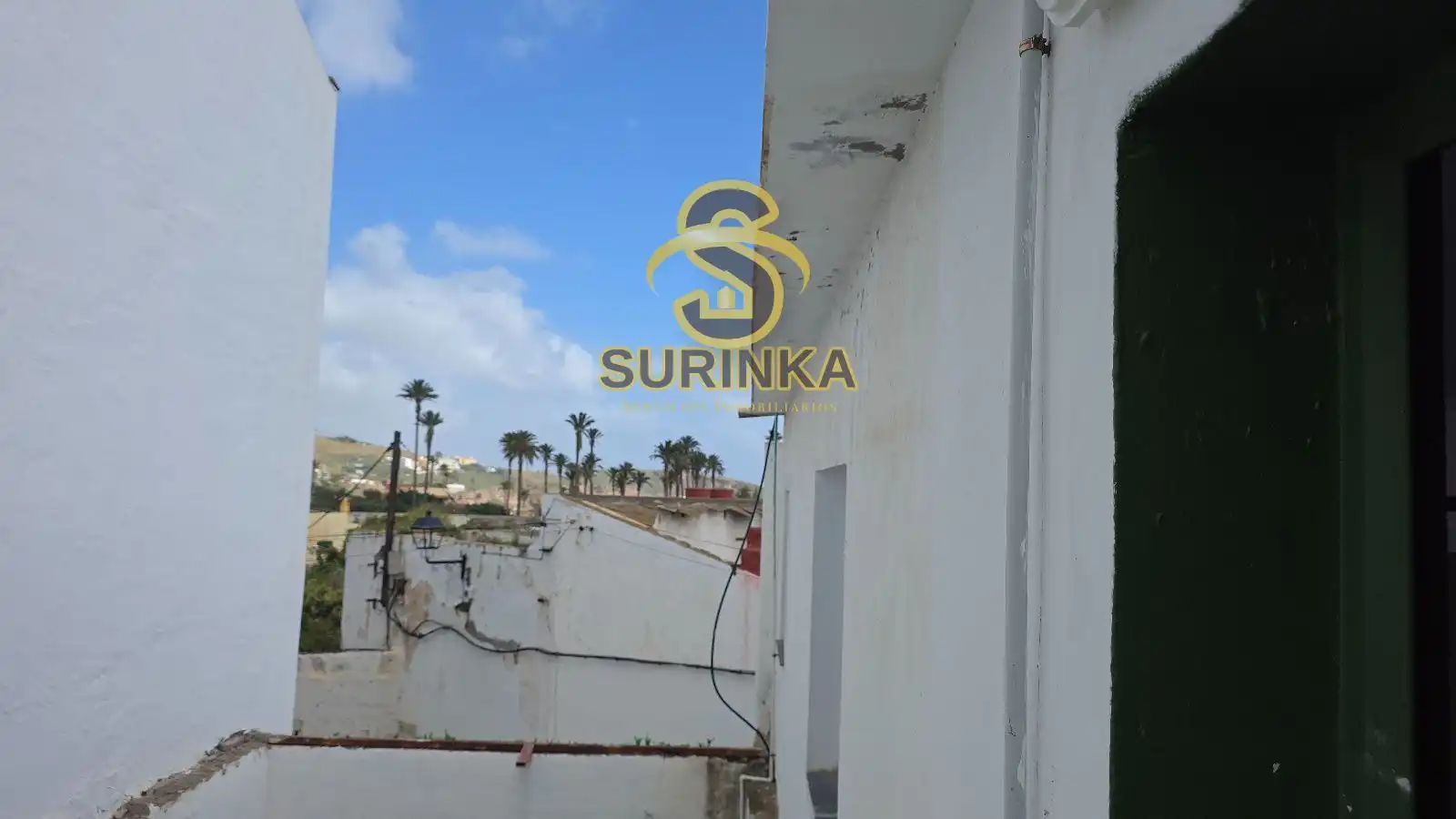 Vista exterior de Casa adosada en venta en Telde