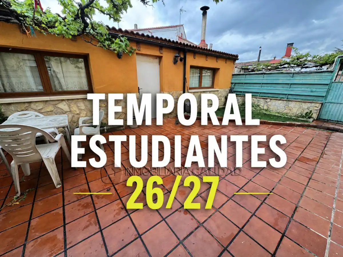 Vista exterior de Pis de lloguer en Burgos Capital amb Calefacció i Moblat