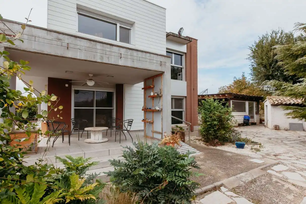 Vista exterior de Casa o chalet en venta en Huesca con Aire acondicionado, Calefacción y Jardín privado