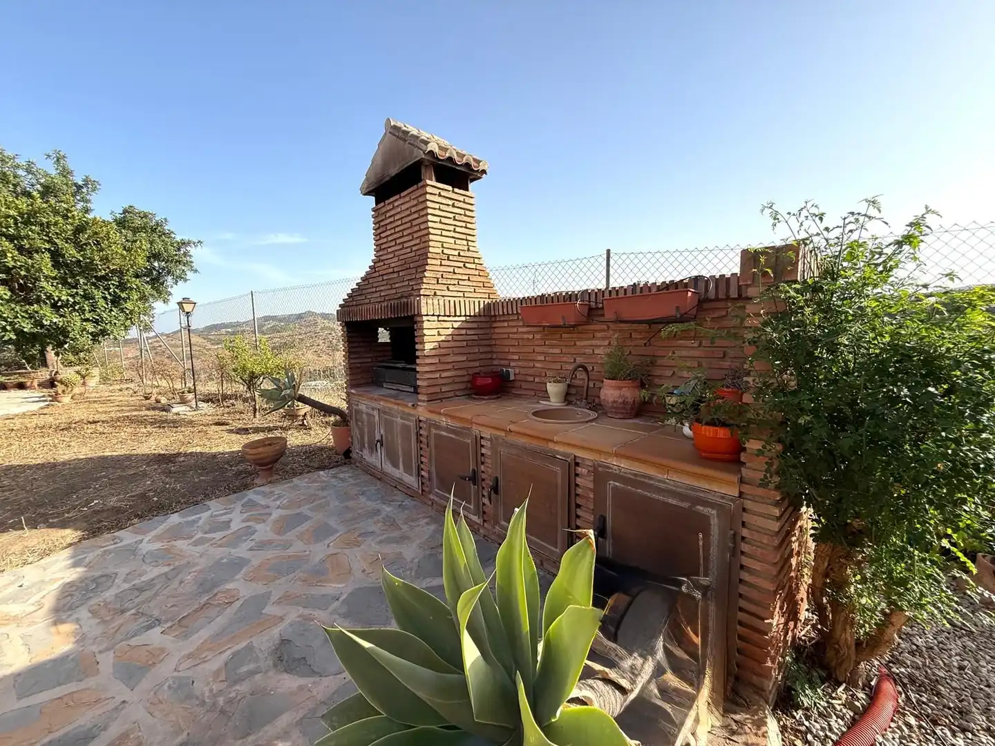 Terrace of Country homes for sale in Cútar  with Air Conditioner, Private garden and Terrace