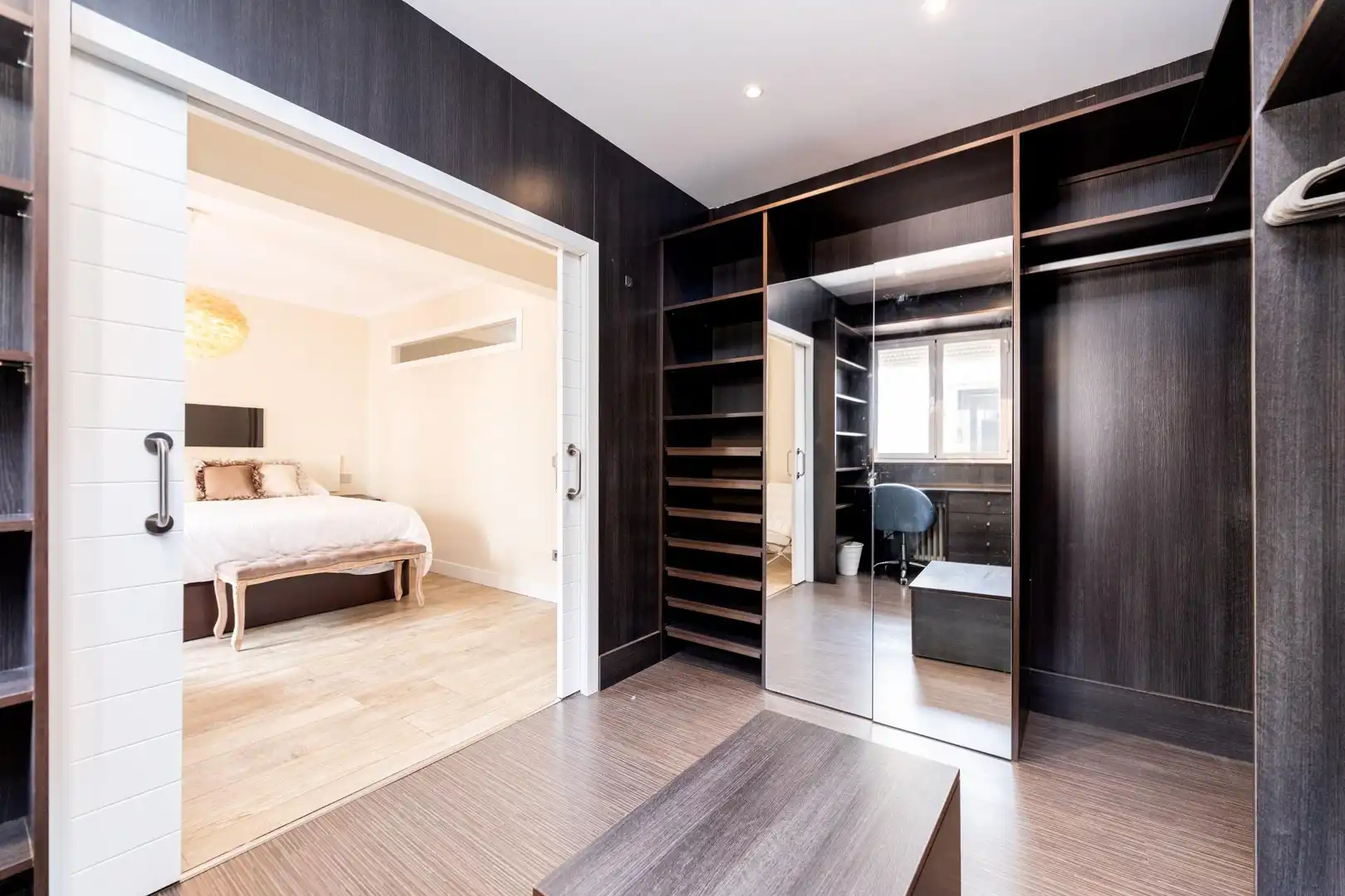 Bedroom of Flat for sale in Madrid  with Air Conditioner, Heating and Terrace