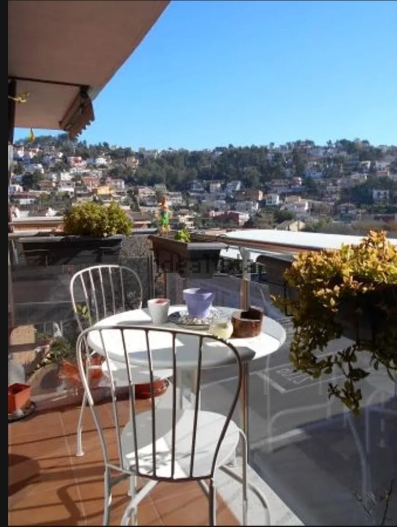 Terrasse von Maisonette zum verkauf in Vallirana mit Heizung, Parkett und Terrasse