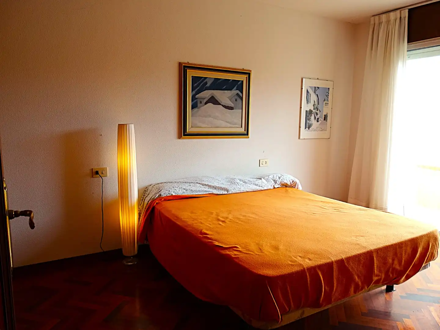 Habitación de Casa adosada en venta en Miño con Jardín privado, Parquet y Terraza