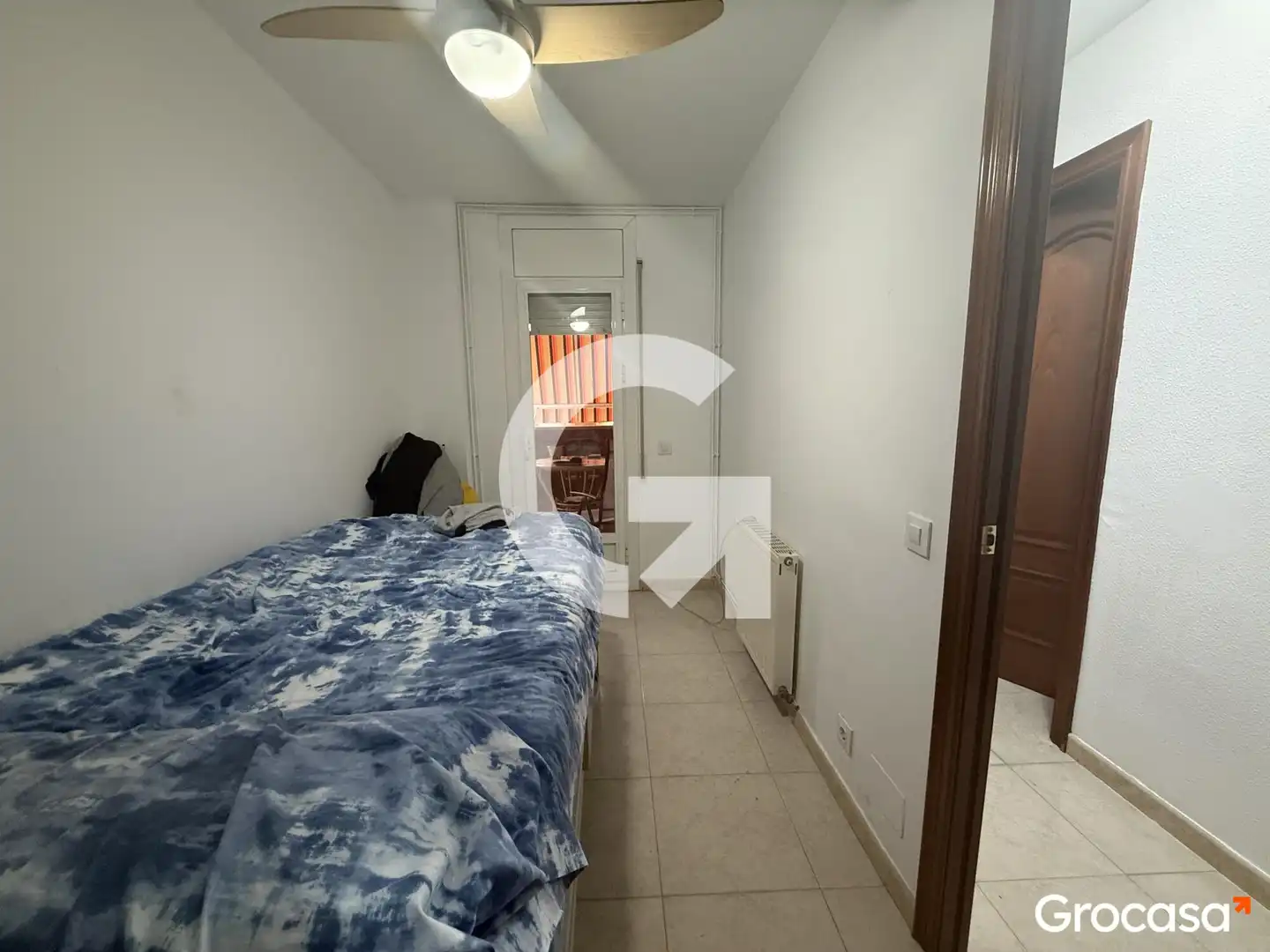 Bedroom of Flat for sale in Mataró  with Heating, Terrace and Storage room