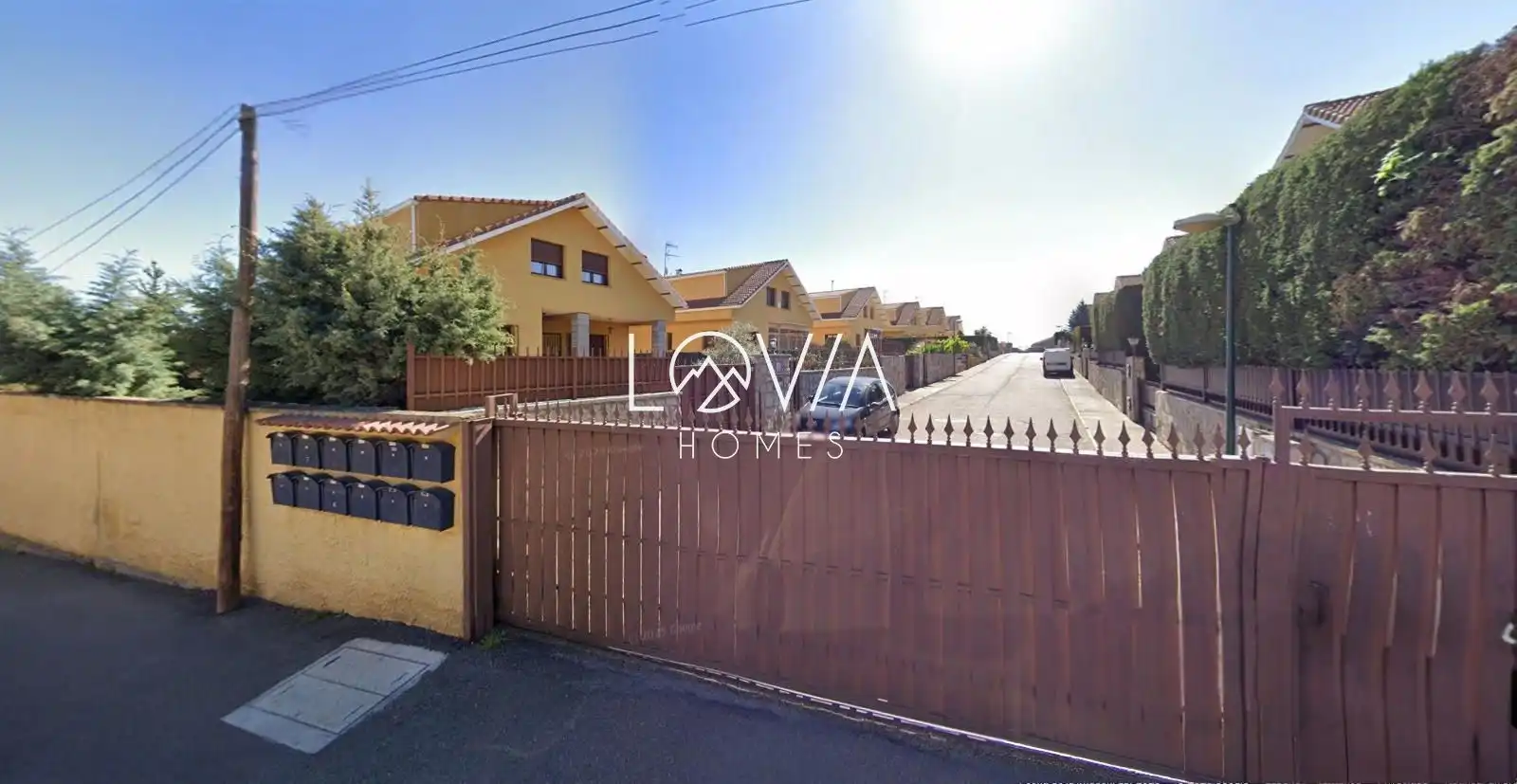 Vista exterior de Casa adosada en venta en Santovenia de la Valdoncina