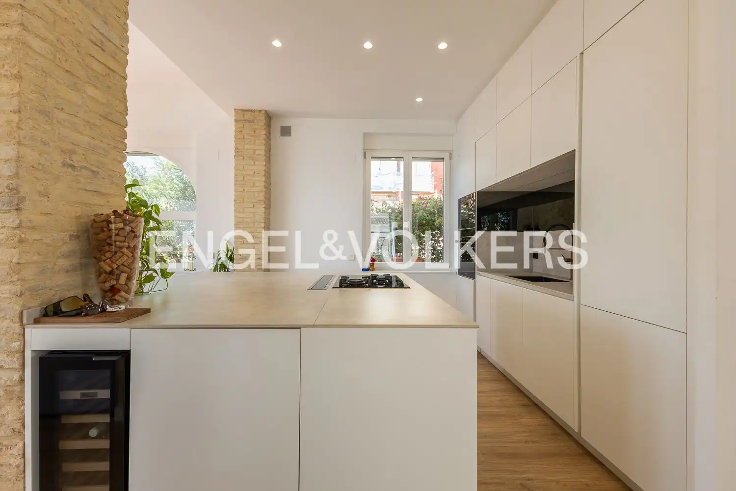 Cocina de Casa o chalet de alquiler en Cullera con Calefacción, Parquet y Terraza