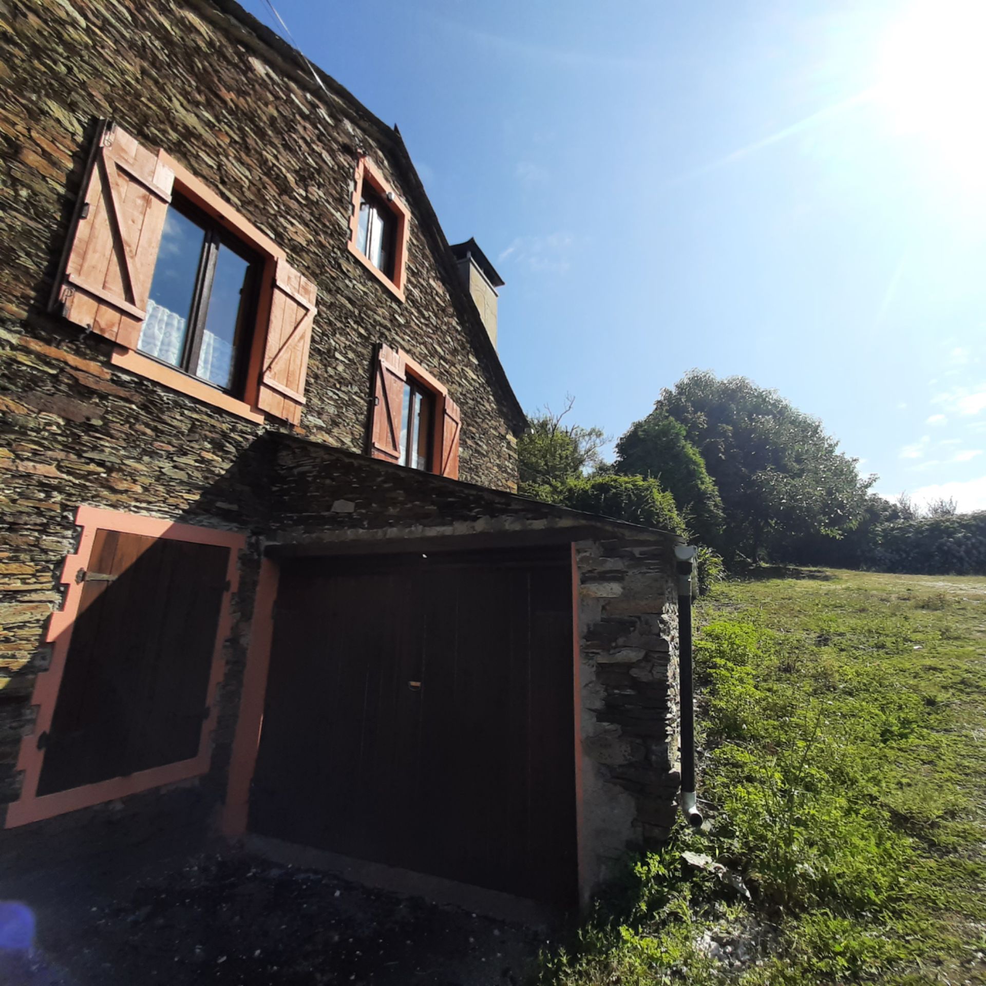Exterior view of House or chalet for sale in Mañón  with Private garden, Terrace and Furnished