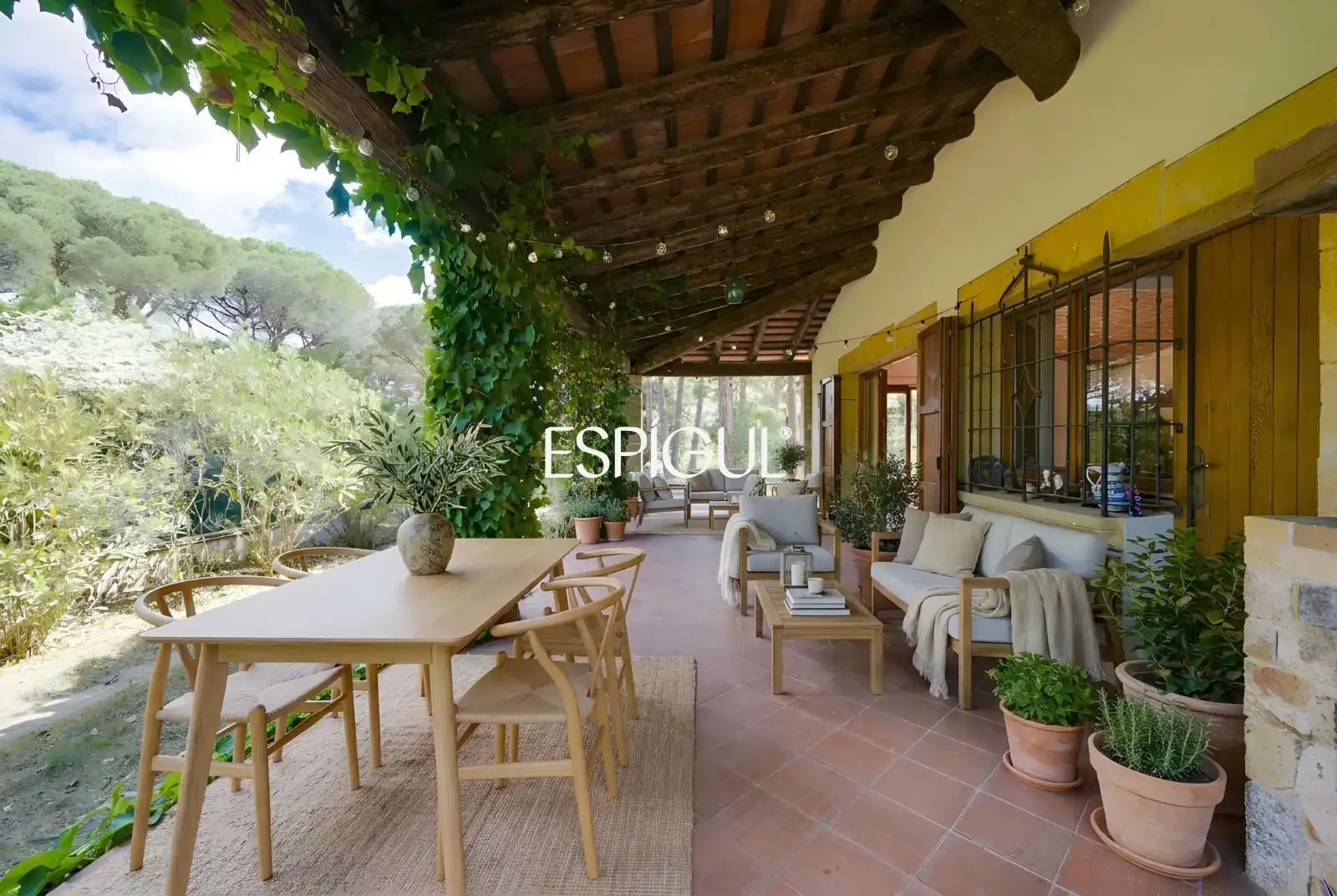 Terrassa de Casa o xalet en venda en Santa Cristina d'Aro amb Calefacció, Terrassa i Forn