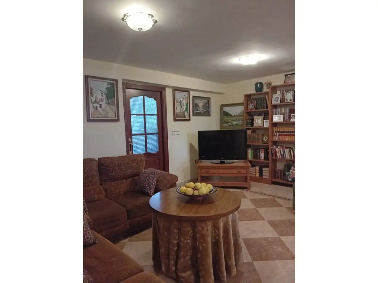 Sala d'estar de Finca rústica en venda en Villanueva Mesía amb Jardí privat i Terrassa