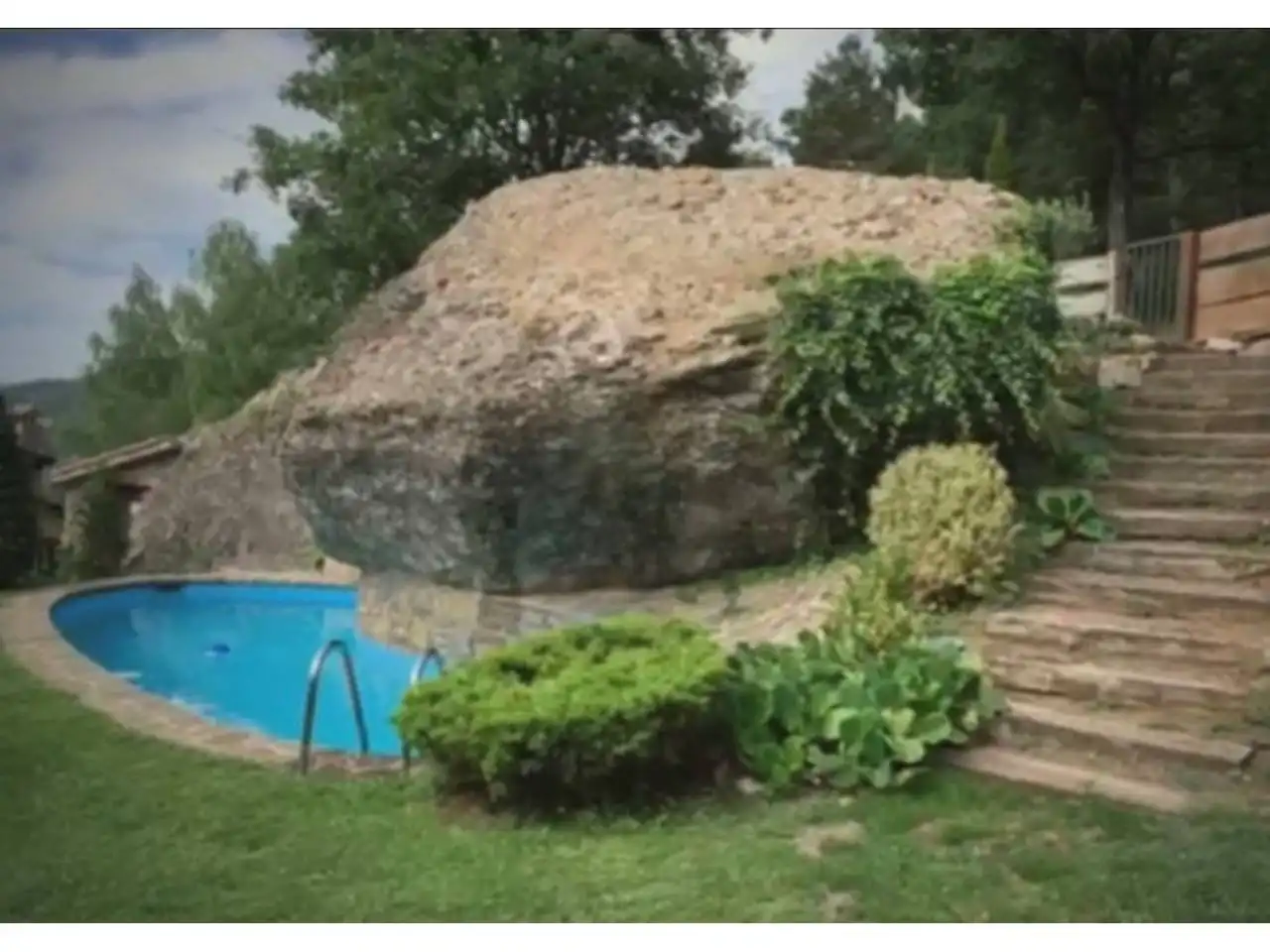 Piscina de Casa o chalet en venta en Castell de l'Areny con Calefacción, Jardín privado y Terraza