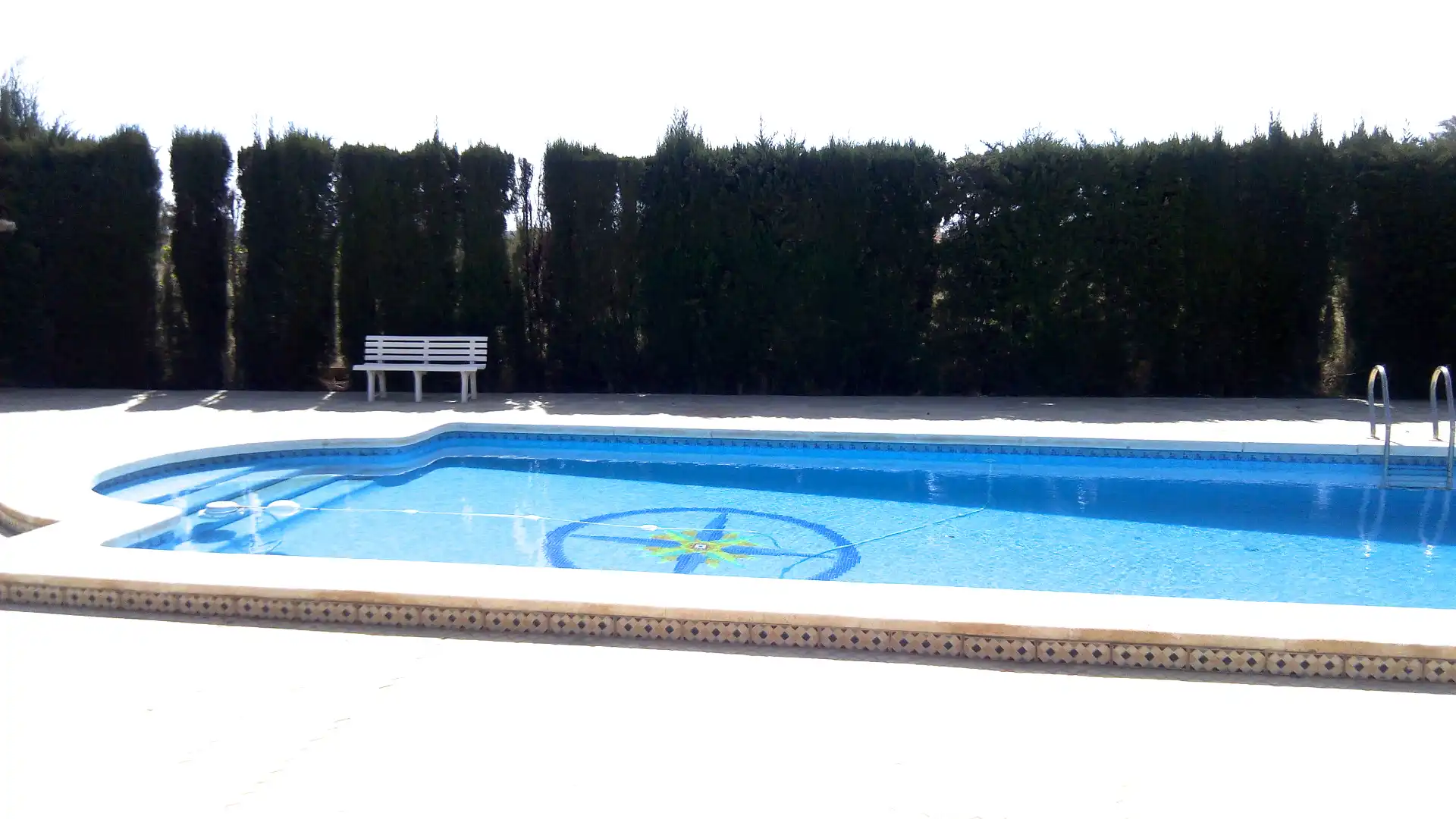Swimming pool of Houses for rent in Algorós - El Derramador