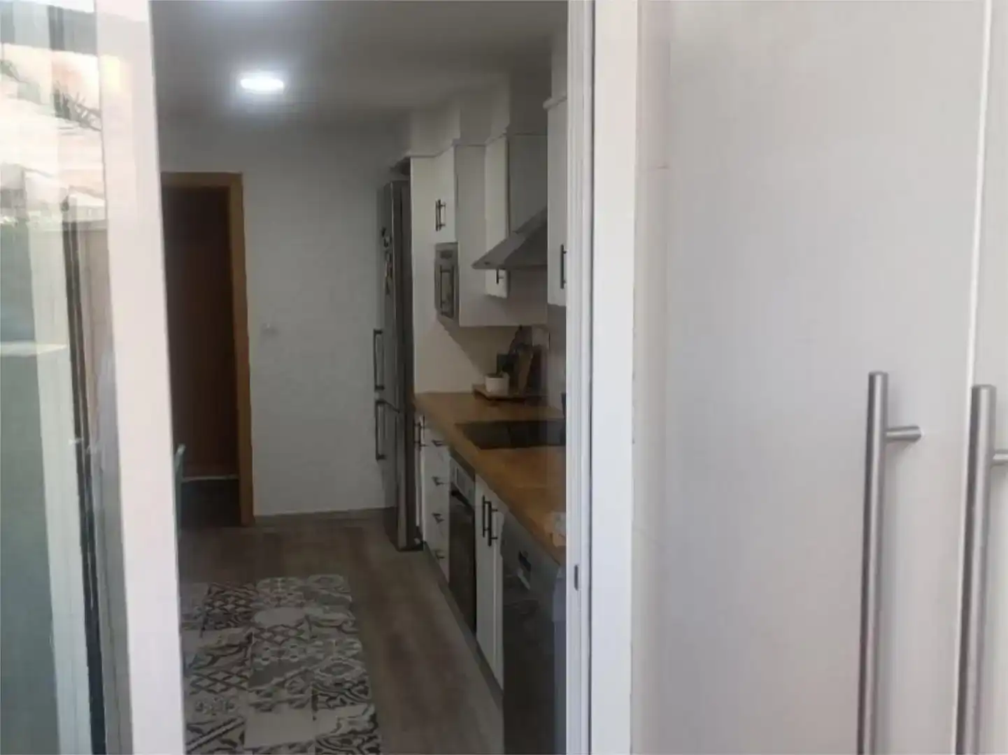 Kitchen of Flat for sale in Petrer  with Air Conditioner, Private garden and Storage room