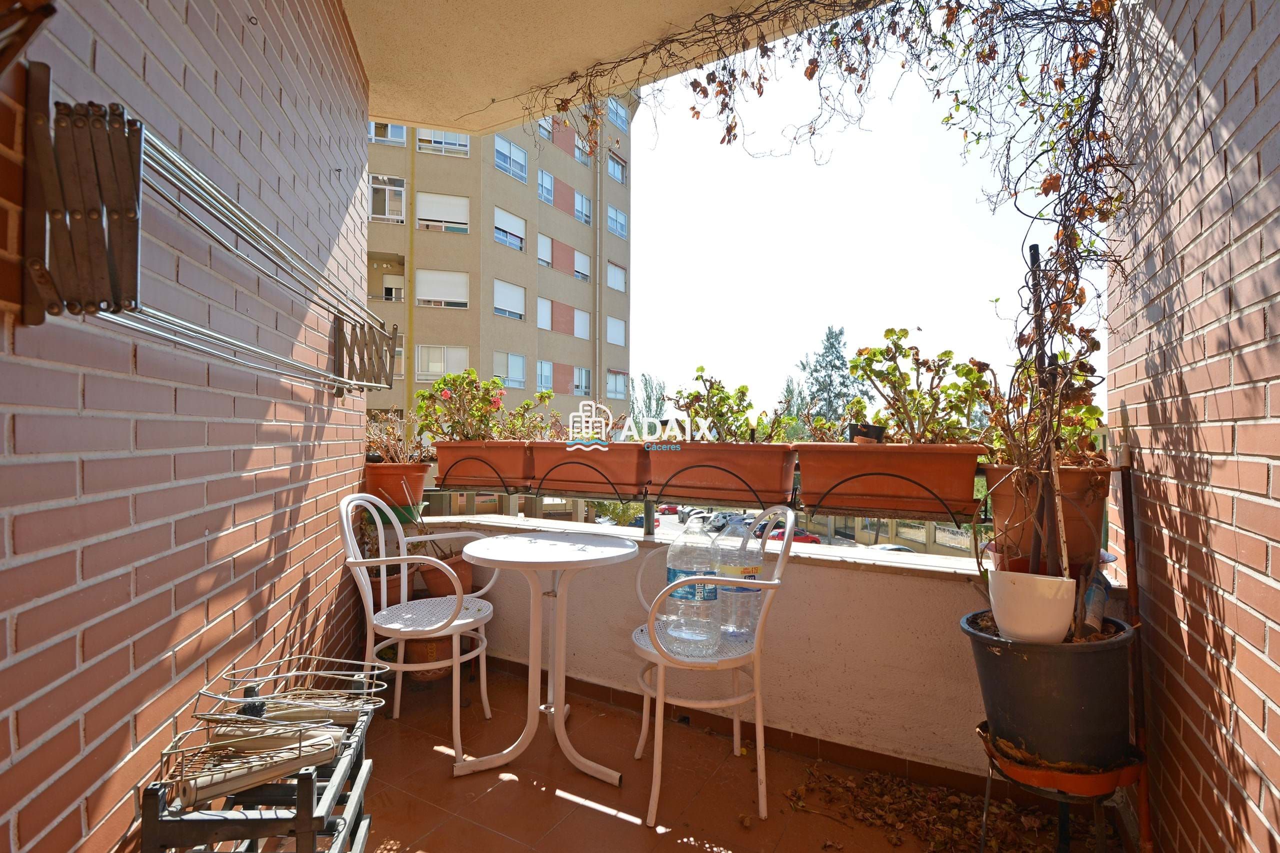 Bedroom of Flat for sale in Cáceres Capital  with Air Conditioner, Heating and Terrace