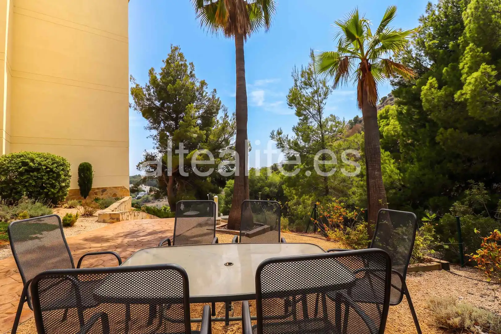 Terraza de Apartamento de alquiler en Altea con Terraza, Amueblado y Horno