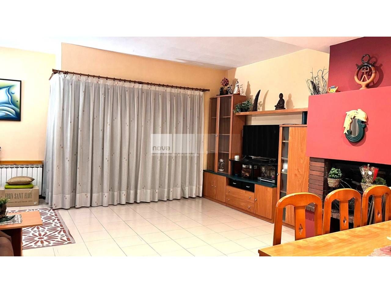 Sala d'estar de Casa o xalet en venda en Tona amb Calefacció, Jardí privat i Terrassa