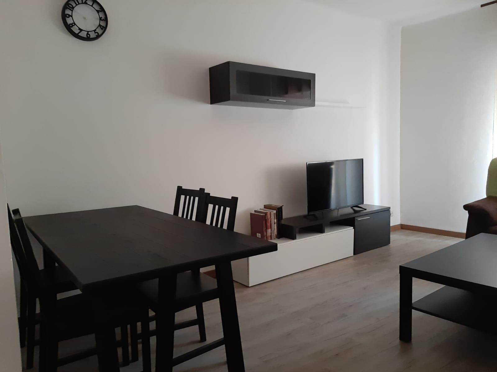 Sala d'estar de Pis en venda en Cáceres Capital amb Aire condicionat, Terrassa i Moblat