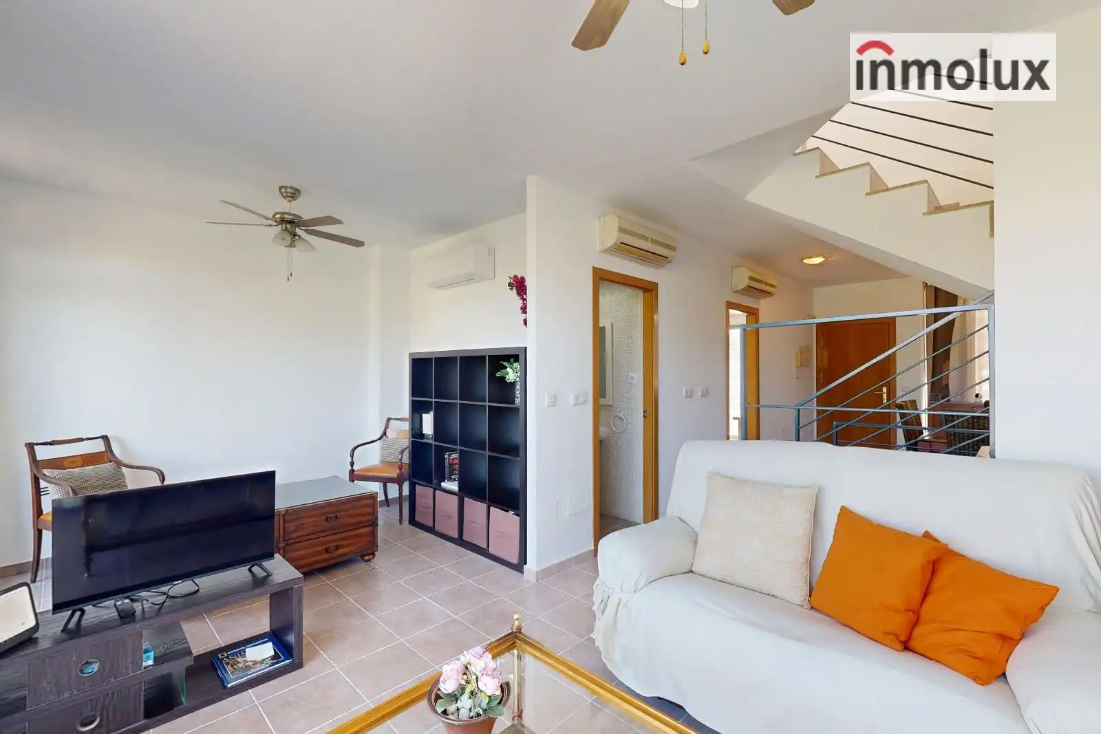Living room of Detached homes for sale in Alicante / Alacant  with Air Conditioner, Heating and Terrace