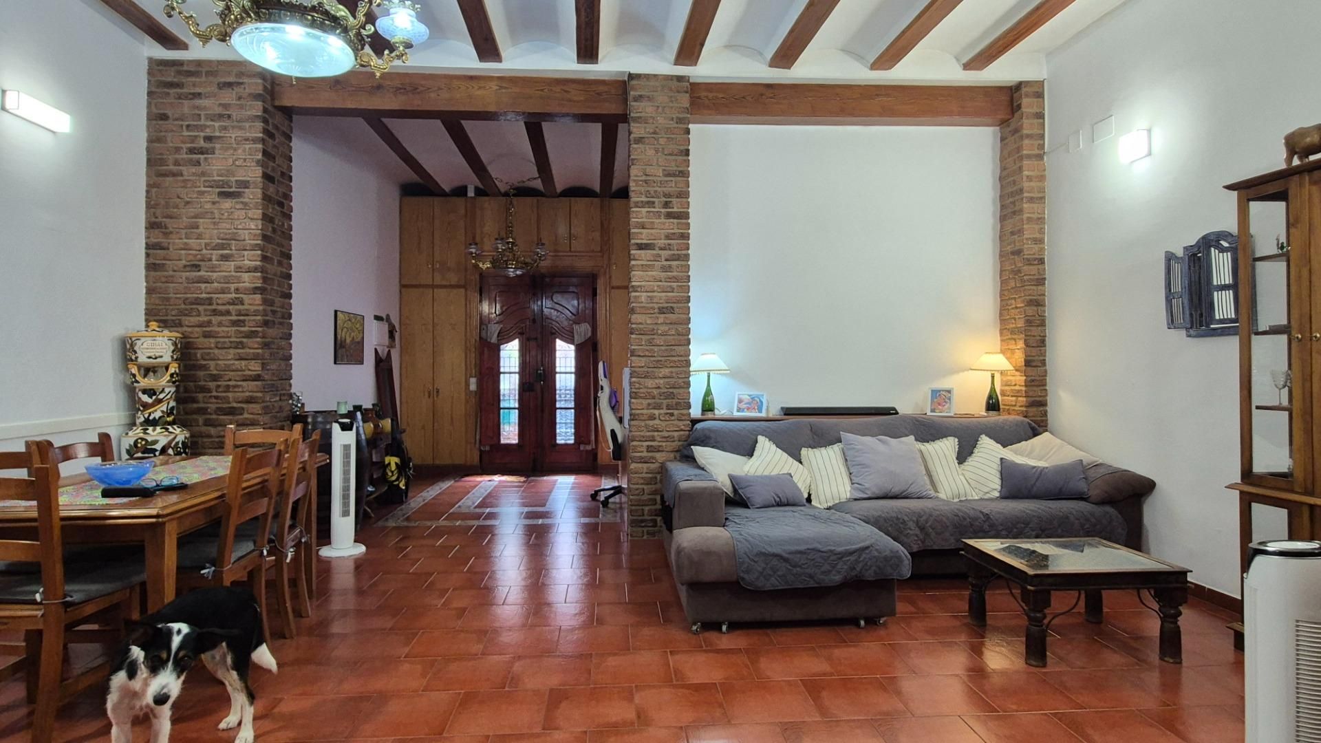 Living room of Flat for sale in  Valencia Capital  with Terrace and Balcony