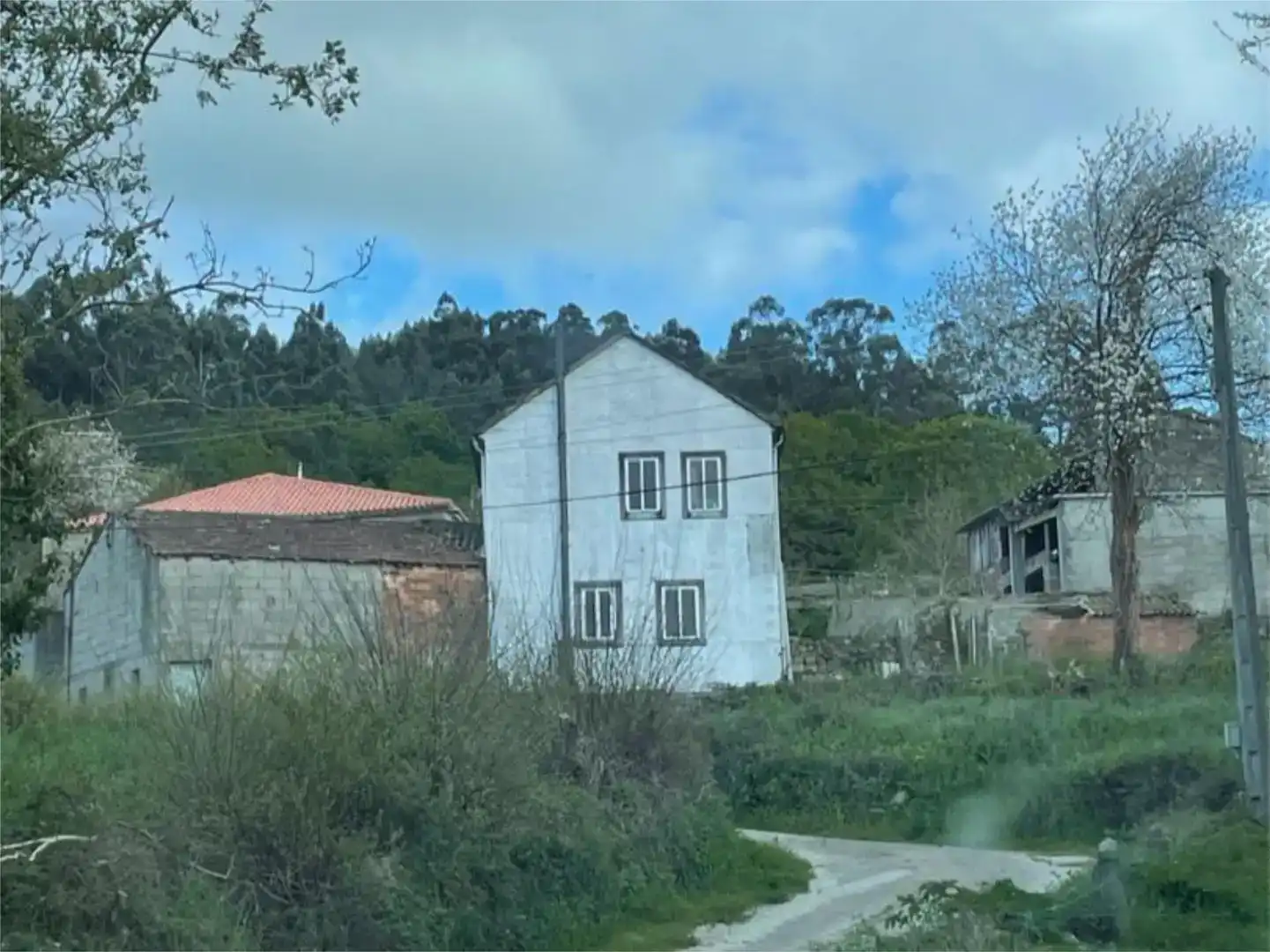 Vista exterior de Finca rústica en venda en Silleda, Pontevedra