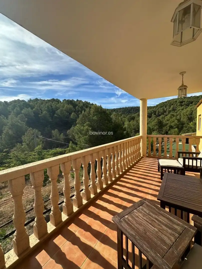 Balcony of Houses for sale in Alhama de Murcia  with Air Conditioner, Heating and Private garden