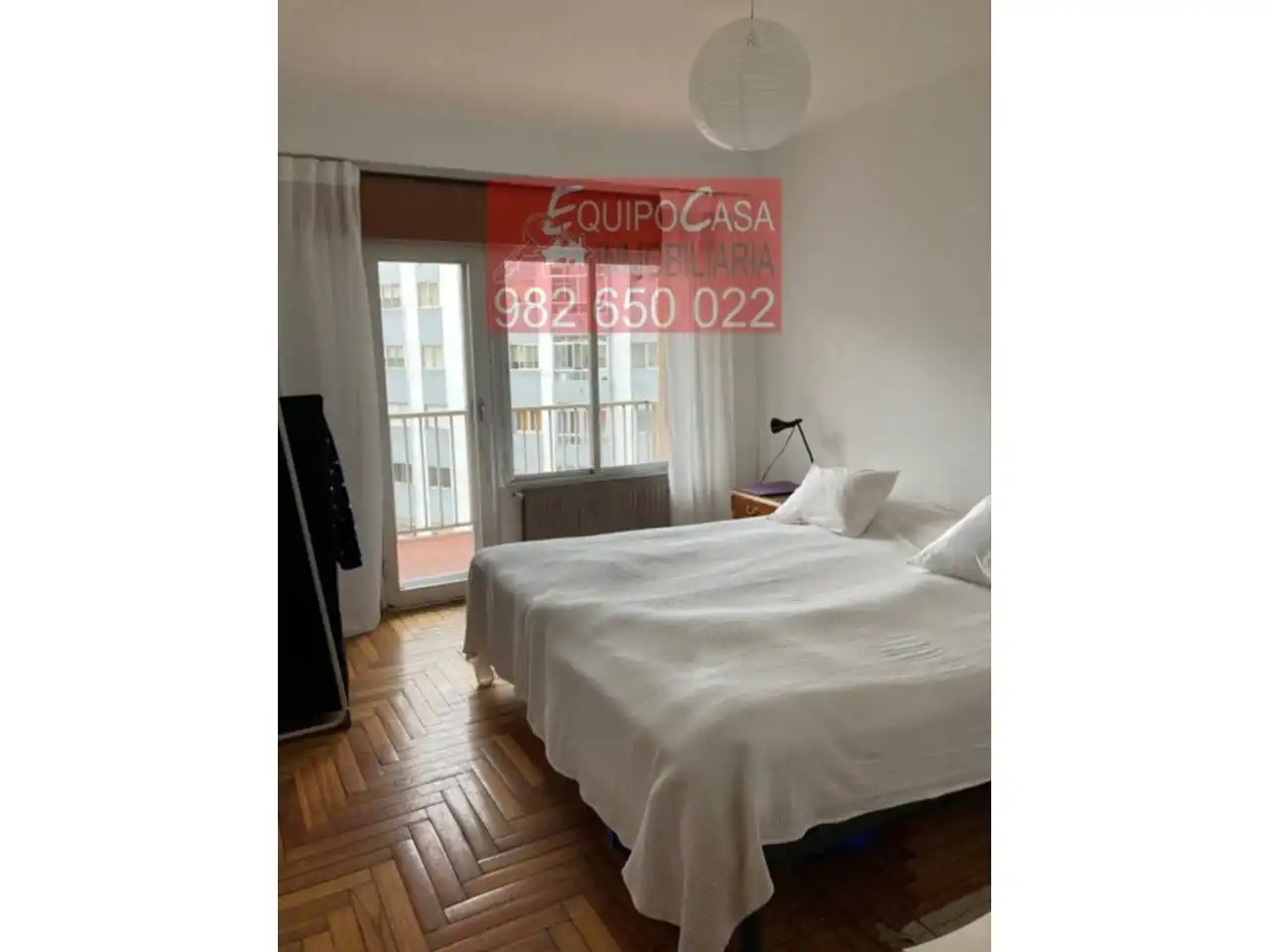 Schlafzimmer von Wohnung zum Verkauf in Lugo mit Heizung, Parkett und Terrasse