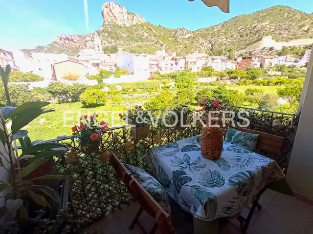 Terraza de Piso de alquiler en Sot de Chera con Aire acondicionado, Calefacción y Amueblado