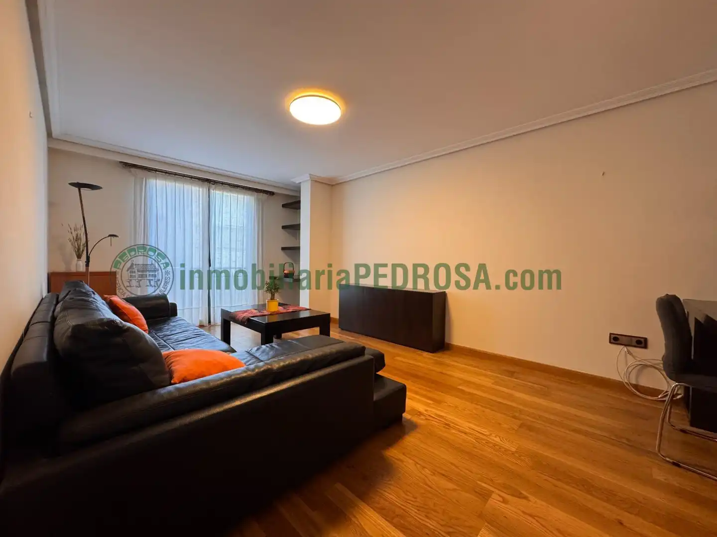 Living room of Flat for sale in Pontevedra Capital   with Heating, Terrace and Storage room