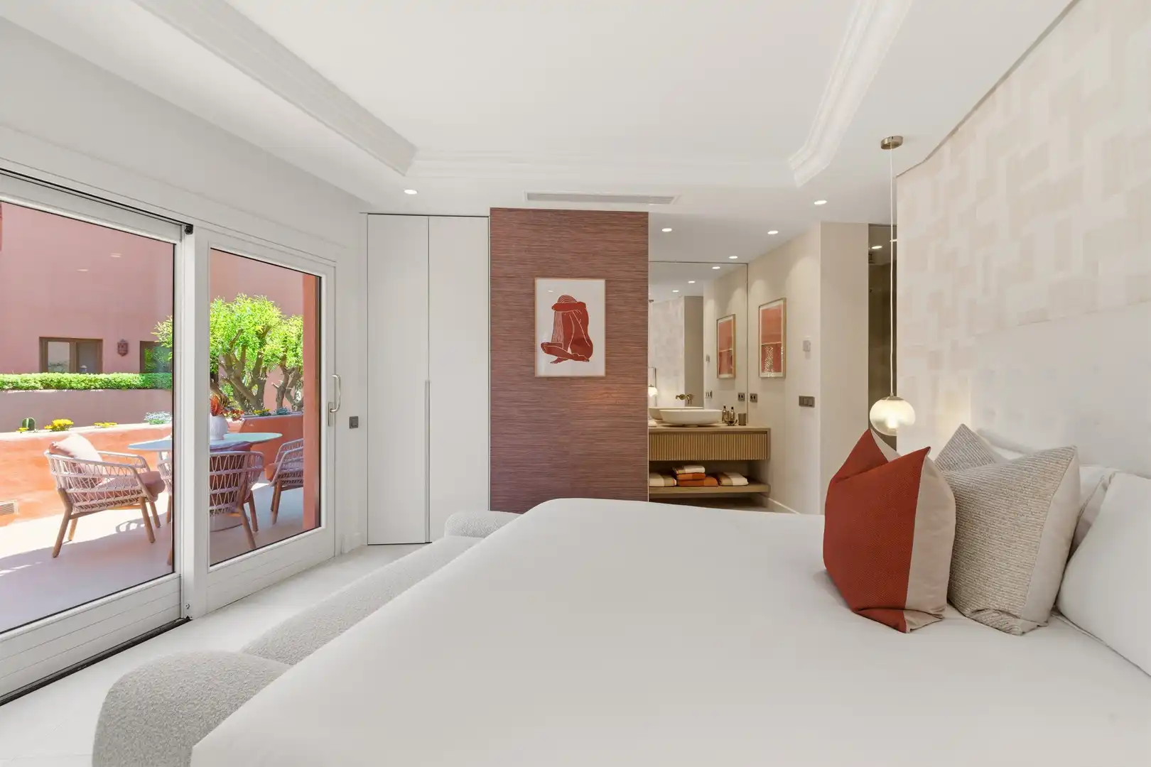 Bedroom of Attic for sale in Estepona  with Air Conditioner, Heating and Terrace