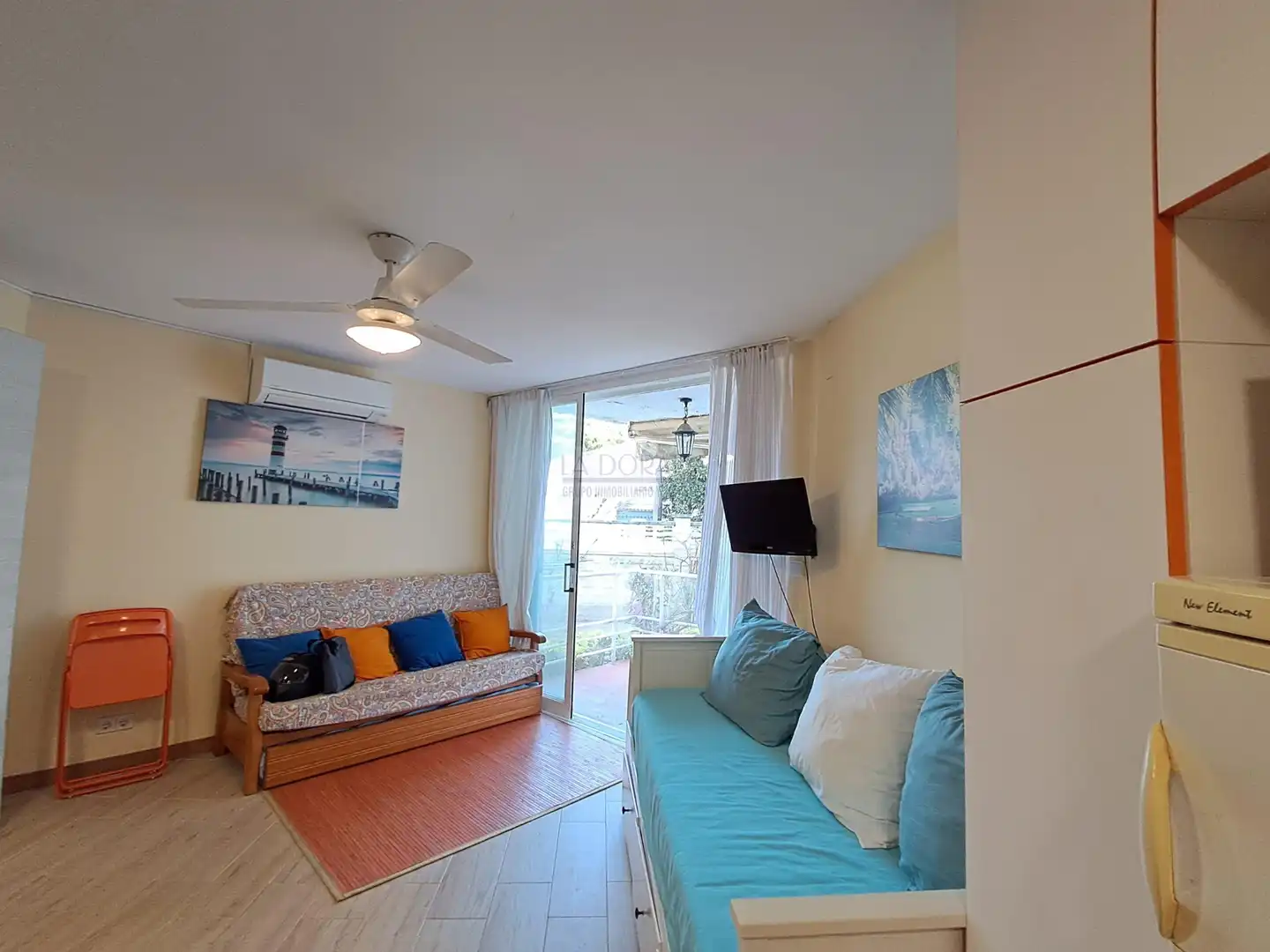 Sala de estar de Estudio en venta en Cambrils con Aire acondicionado, Calefacción y Terraza