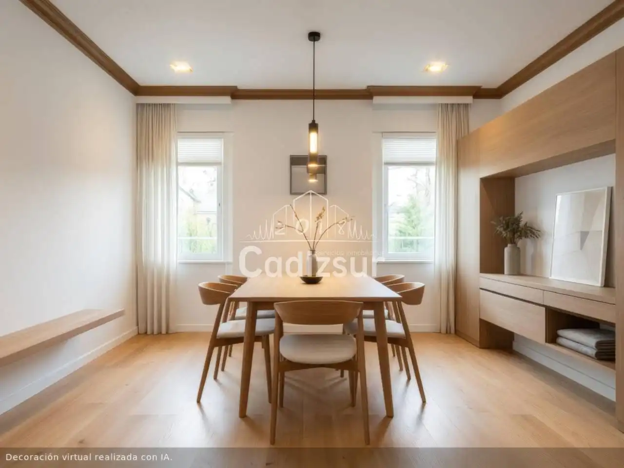 Esszimmer von Wohnung zum Verkauf in Cádiz mit Klimaanlage und Terrasse